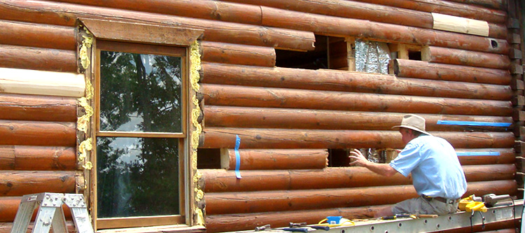 Log Home Repair Columbia,  North Carolina